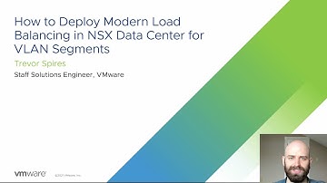 How to deploy Modern Load Balancing in NSX Data Center for VLAN Segments