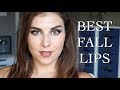 The Best Fall Lip Colors: Trying on My Lipsticks | Bailey B.