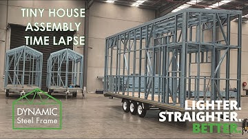 Tiny House Assembly Time Lapse