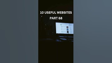 10 Useful Websites You Need To Know - Part 68