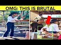 Karen gets brutal reality check for assault at a local restaurant and karen gets instant karma