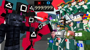 SQUID GAME COMPLETE 3 CHALLENGE - FULL SEASON - MinePaw Animation