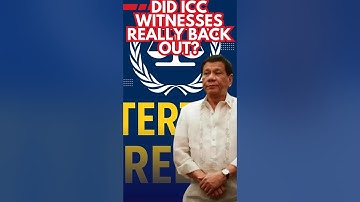 Hebben de getuigen van het ICC zich echt teruggetrokken? #philippinepolitics #rodrigoduterte #icc...