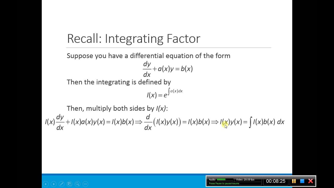 MATH 5890 Module 4 Lecture 33 - YouTube