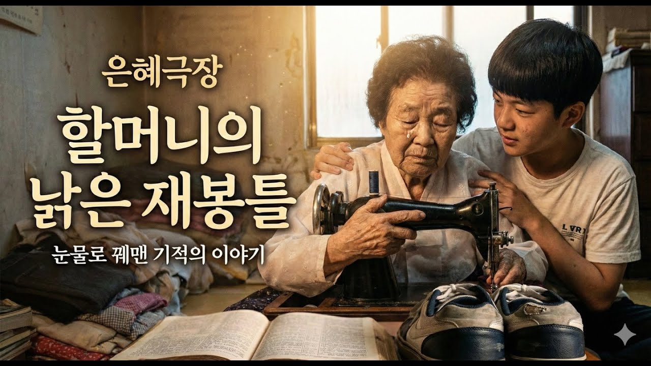 [기적의 밤] "하나님, 저 이제 정말 못 하겠습니다" 72세 할머니의 멈춰버린 재봉틀이 가져온 반전의 기적 (눈물주의)