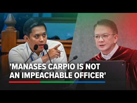 'Hold on!' Vinluan pinigilang sumagot ang testigo tungkol kay Mans Carpio | ABS-CBN News
