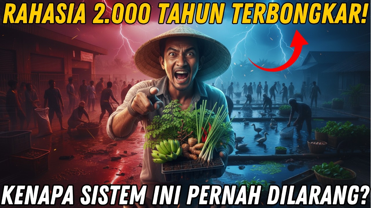Sistem Pangan Tanpa Batas 2.000 Tahun: Pernah Dilarang ‼️ KEDAULATAN PROTEIN TERCIPTA