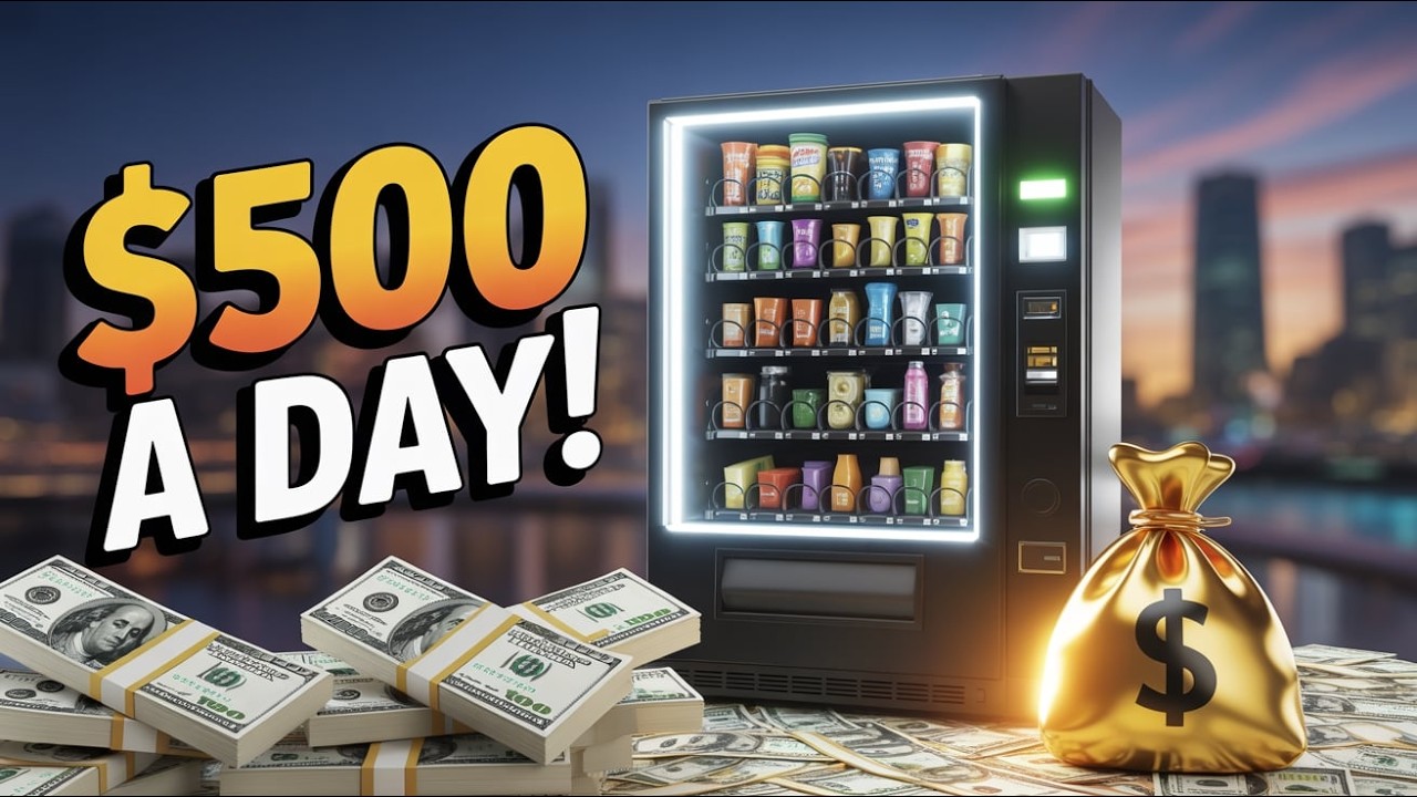 5 Best Vending Machine Ideas in 2025 💡 How to Start a Vending Machine BUSINESS that Print MONEY!