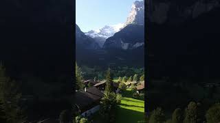 جريندلوالد سويسرا إطلالة فندق سن ستار على جبل إيغر grindelwald Switzerland ??