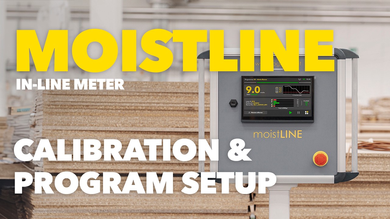 MoistLINE - CALIBRAZIONE E CONFIGURAZIONE PROGRAMMA