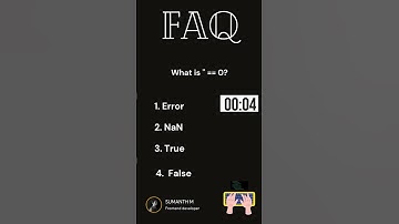Top 20 Javascript interview question #10 #operator