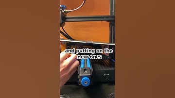 @Creality3D Ender 3 V2 3D Printer Upgrades Part 1! Stiffer springs have made leveling much easier!!!