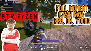 Skill Terbaik BTR Ryzen saat PMWL - Moment ratakan Team RRQ dan YOODO