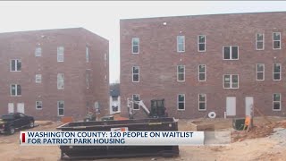 Washington County: 120 people on waitlist for patriot park housing Congress Park 4677940