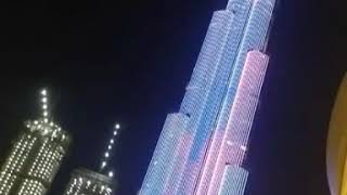 من أجمل الأماكن في العالم برج خليفة في دبي الامارات عالم الاجمال والالوان والشتاء الجميل(5)