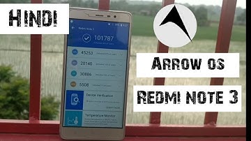 Arrow OS custom rom for redmi note 3