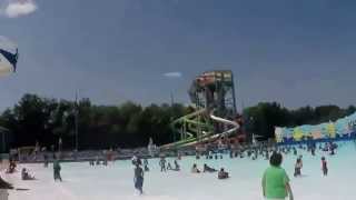 Go Ape and Six Flags Water Park Summer 2015