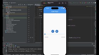 How to add Slider and Timestamp in Flutter Audio Player | audioplayers 1.1.0 Part 2 screenshot 3