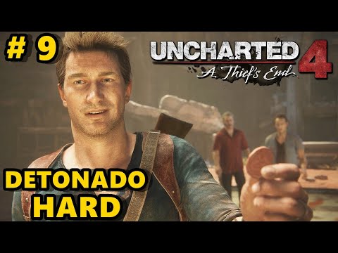 UNCHARTED 4 THIEF`S END DETONADO (PARTE 9) A TORRE DO RELÓGIO DUBLADO PT-BR (HARD)