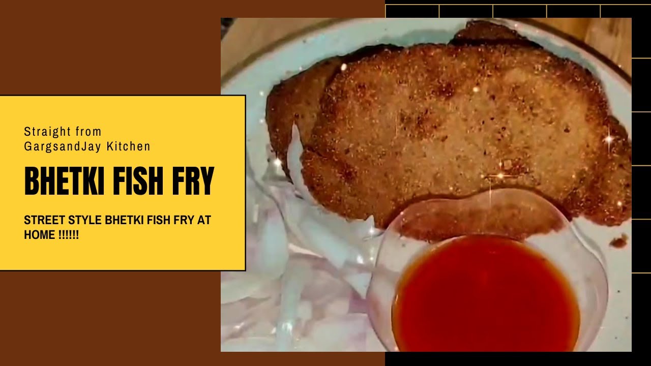 Sea Bass Fish Cutlet Bhetki Fish Fry Easy Bengali Street Food YouTube