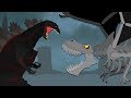 Shin Godzilla vs World Gobbler | DinoMania - Monster Battle | Godzilla Cartoons
