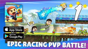 Battle Run: Crazy Fast Race Gameplay Walkthrough Part 1 (Android, IOS)