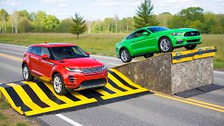 Cars vs Ledges Challenge #2 in BeamNG Drive! screenshot 4