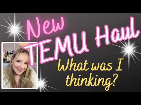 NEW TEMU Haul! REUSABLE TOILET PAPER? THIS WAS A CRAZY HAUL!