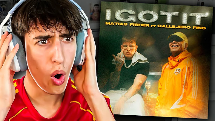 Pima reacciona a Matias Fisher X Callejero Fino - I GOT IT