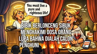 Download lagu The bell-bellied aunt likes to judge people's sins, forgetting that she is a prospective resident...