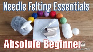 Needle Felting For Beginners Tutorial  Let Me Guide You Into The Wonderful World Of Felting!!