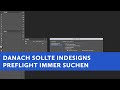 InDesign: mit Preflight nach veralteten Querverweisen suchen