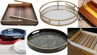 Serving tray design ideas  / Breakfast tray design ideas as beginner woodworking ideas for sale