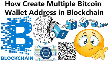 How Create Multiple Bitcoin Wallet Address in Blockchain  | Crypto