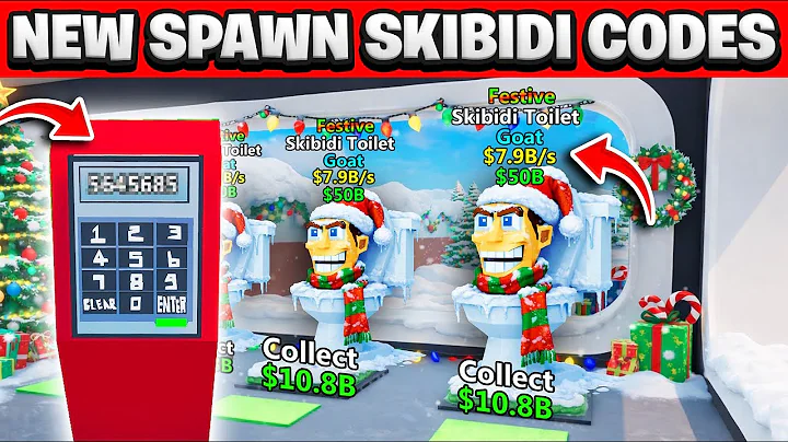 *NEW* SPAWN ANY SECRET CODES in Fortnite Steal The Brainrot Skibidi Toilet Xmas Event! (New Codes)