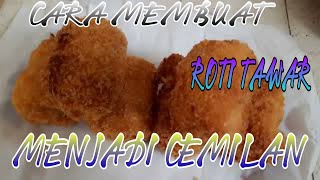 Roti Tawar Isi Keju || Cheese Stuffed Bread