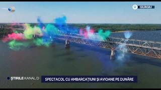 Kanal D News - Boat and air show on the Danube! | Evening edition screenshot 4