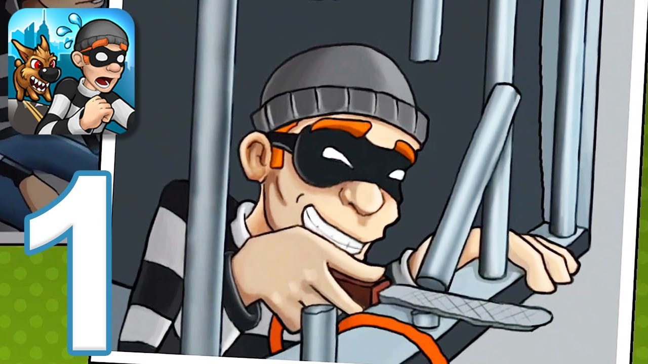 game rob New Robbery Bob - Gameplay Walkthrough Part 1 - Chapter 1: Suburbs (iOS, Android)