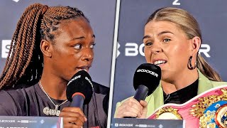 HEATED !! Claressa Shields vs. Savannah Marshall • FULL PRESS CONFERENCE • Sky Sports Boxing