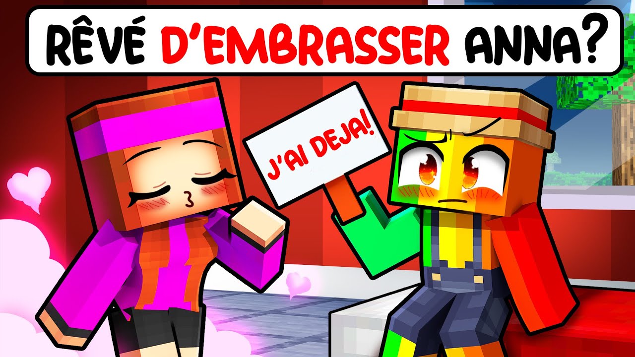Qui Rêve d'Embrasser Anna sur Minecraft ?!