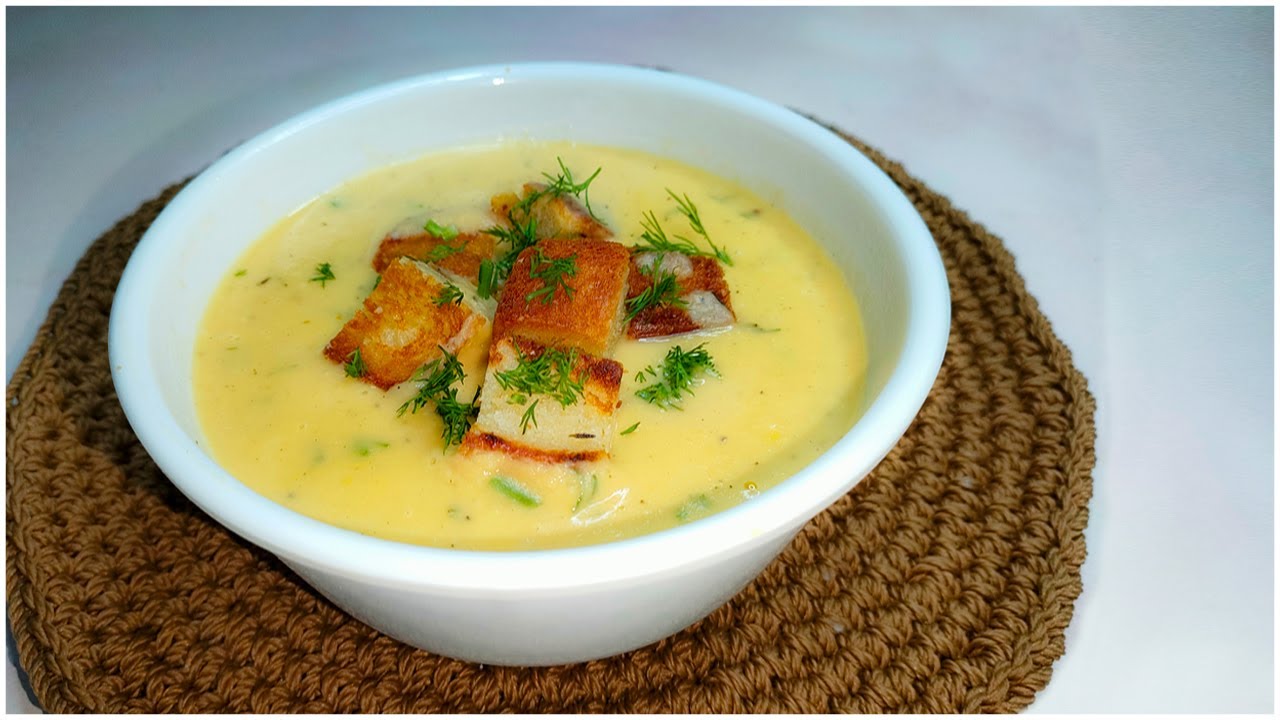 شوربة القرنبيط  | طعم رهيب وطريقة سهلة مش هتبطلوا تعملوها من جمالها Cauliflower soup