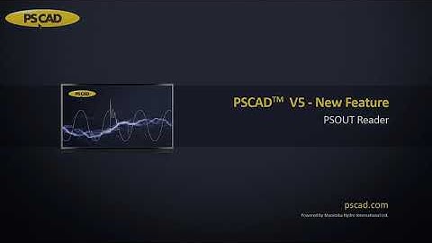 PSCAD V5 - PSOUT Reader