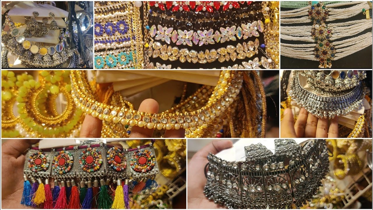 চোকার নেকলেস ১০০ টাকা থেকে শুরু /new indian, german silver,choker