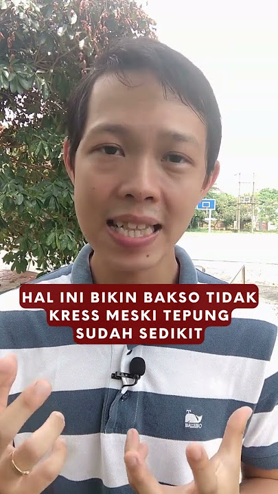 Tak disangka! Bakso gagal kress hanya karena hal sepele ini