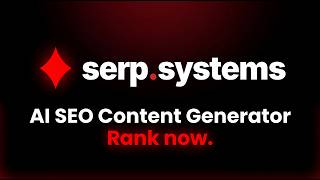 The Best AI SEO Content Generator (AutoBlog) - Rank AI Articles with serp.systems