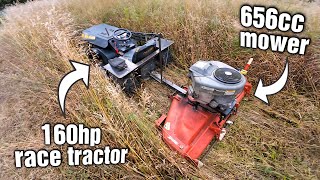 Home Made Mower To Cut 5 Feet Tall Grass ** V3 **