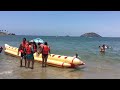 CAMINATA POR LA ARENA EN LA PLAYA DE GUAYABITOS, NAYARIT