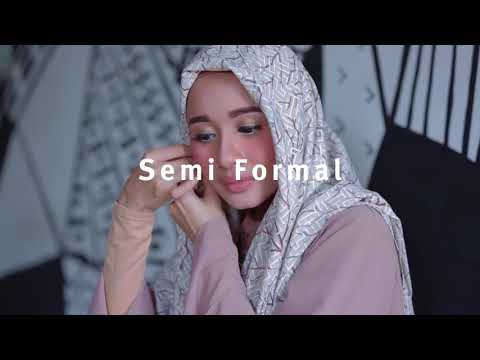 Cara Memakai Hijab Zoya Segi Empat Bisabo Channel