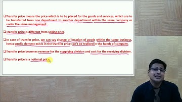 CMA INTER GROUP - 2 Transfer pricing