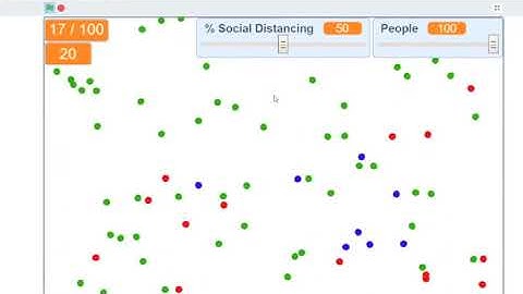 Covid-19 Scratch Simulator